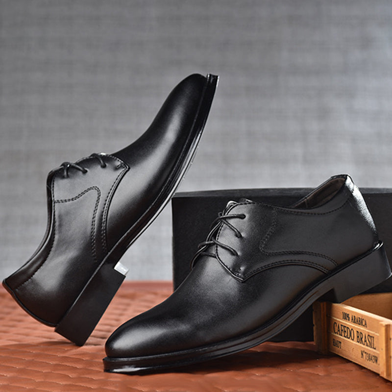 Black Leather Formal Shoes